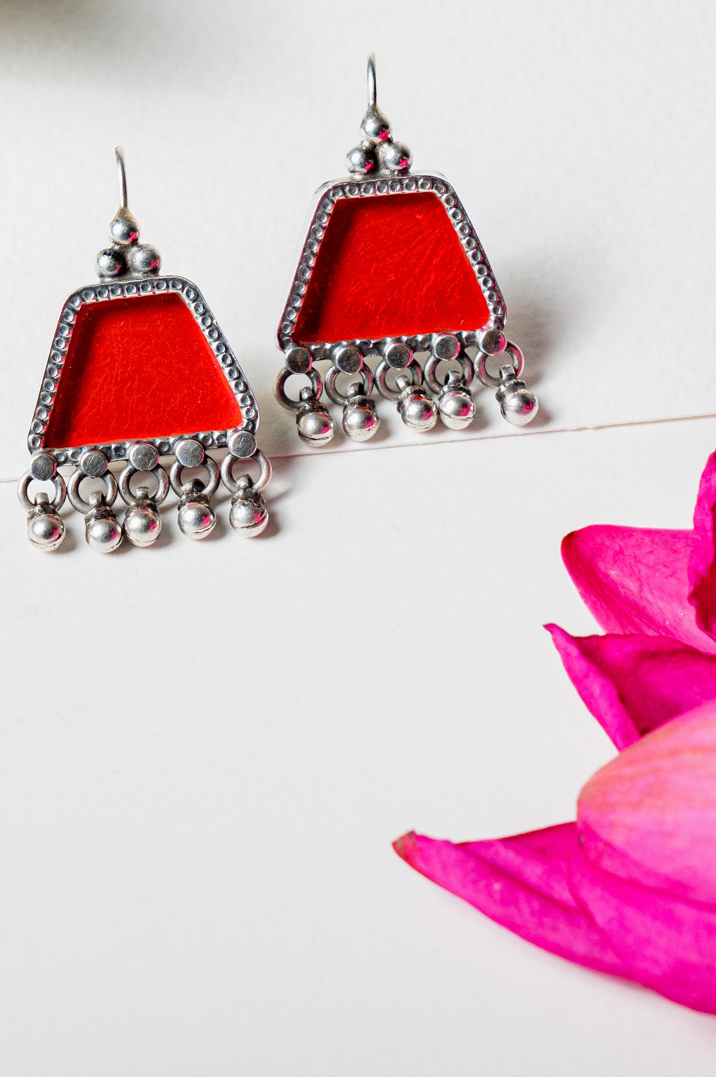 Rhombus Drops - 925 Silver