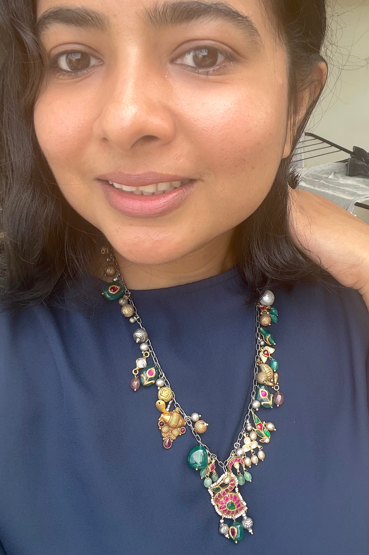 Charm Necklace Kemp Peacock