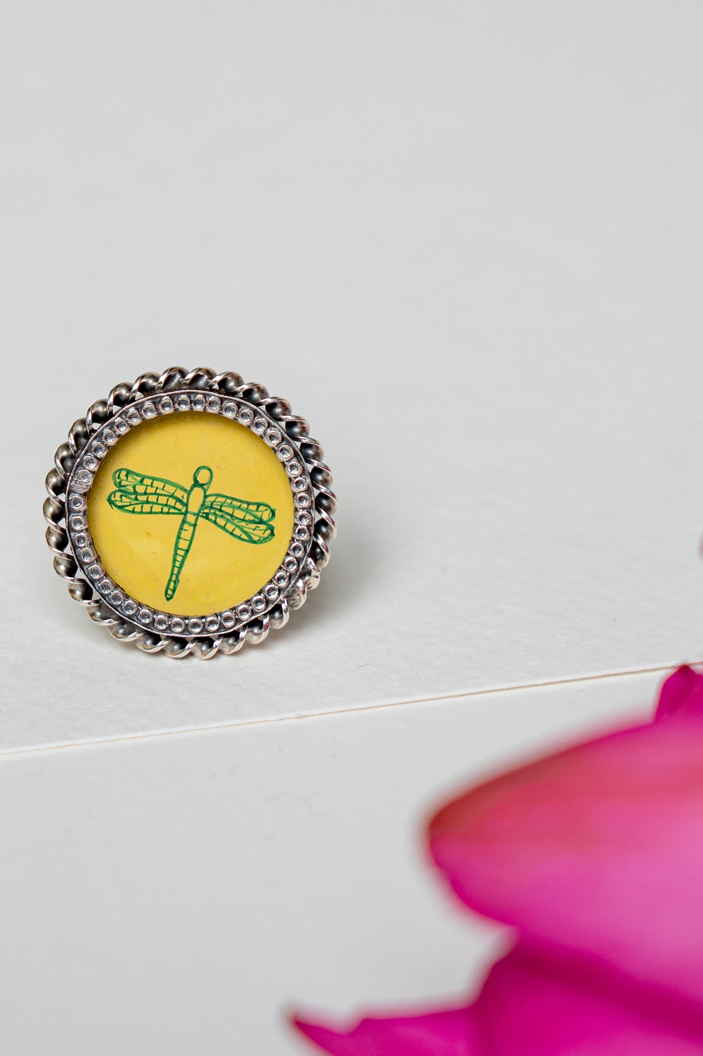 Dragonfly Ring - 925 Silver