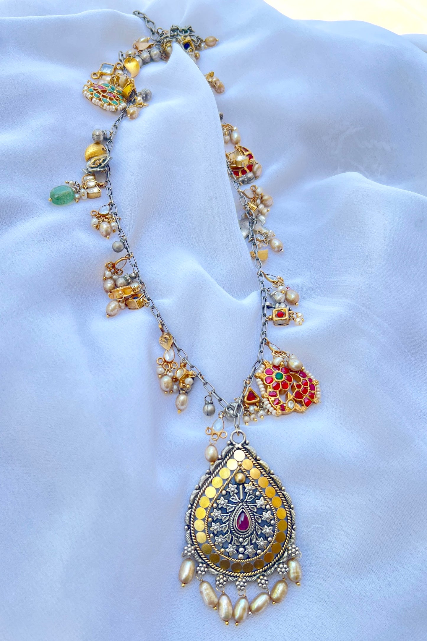 Charm Necklace - Drop Pendant