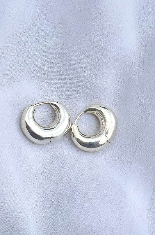 Small Round Bali - 925 Silver