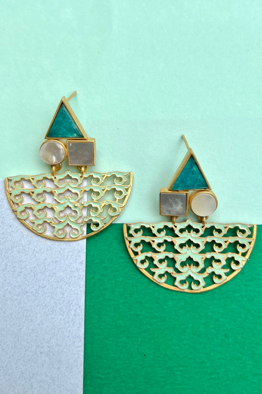 Art Deco Statement earrings