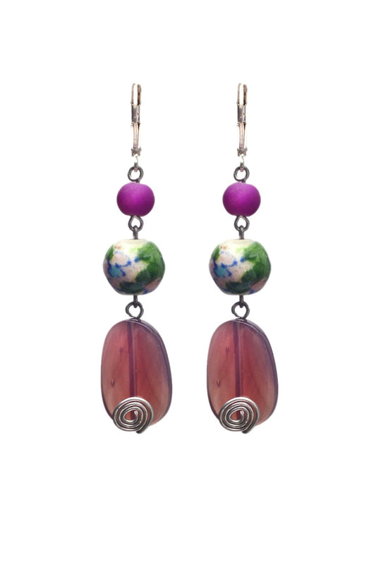 Glass Bead earring