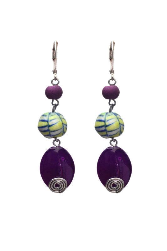 Glass Bead earring